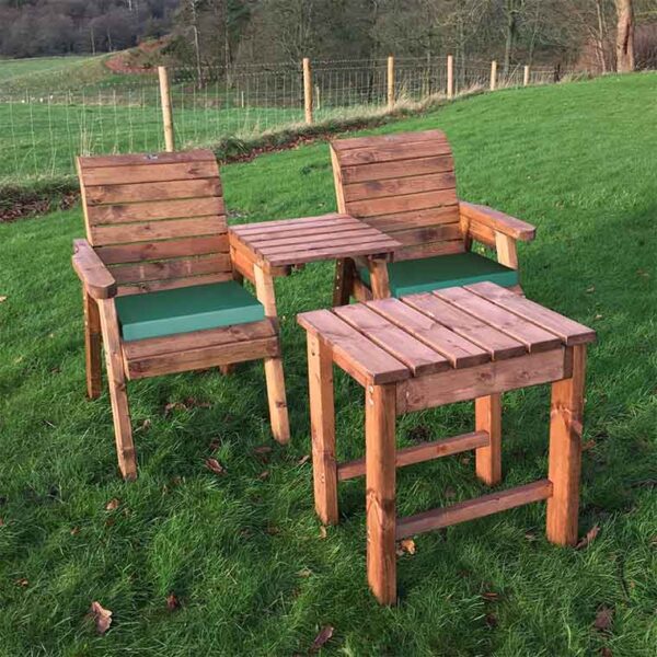 Deluxe Companion Set with Green Cushions