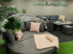 Rattan Day Bed with Cushions - Image 5
