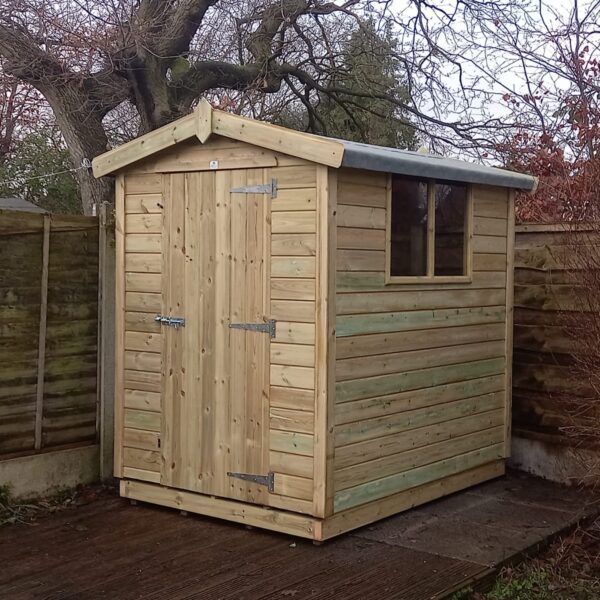 Budget Apex Shed – 12mm Shiplap Cladding
