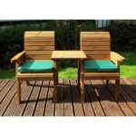 Twin Companion Set with Green Cushions - Image 2