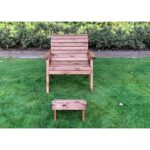 Grand Chair with Foot Stool - Image 2