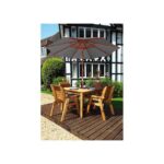 Four Seater Square Table Set with Grey Accessories - Image 3