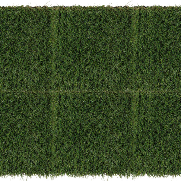 Artificial Interlocking Grass Tiles - Pack of 6
