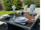 Rattan Garden Furniture Dining Set - Corner - Image 3
