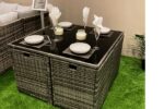 Rattan Garden Furniture Dining Set - Corner - Image 5