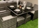 Rattan Garden Furniture Dining Set - Corner - Image 4