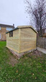 Budget Apex Shed – 12mm Shiplap Cladding - Image 2