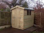 Budget Apex Shed – 12mm Shiplap Cladding
