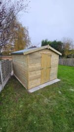 Budget Apex Shed – 12mm Shiplap Cladding - Image 4